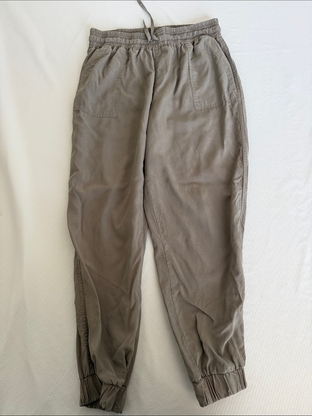 Thread & Supply Taupe Drawstring Jogger Pants